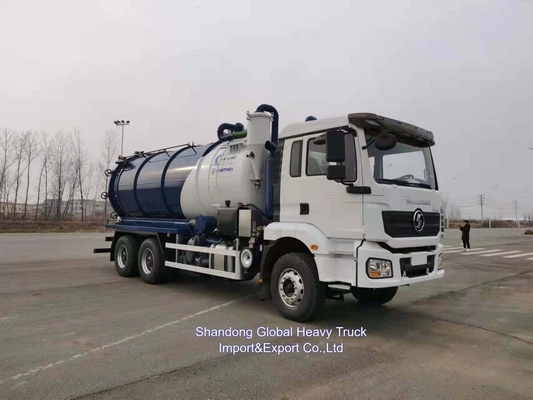 16cbm Shacman Pojazd do odsysania kału Tanker kanalizacyjny Ciężarówka kanalizacyjna Ciężarówka