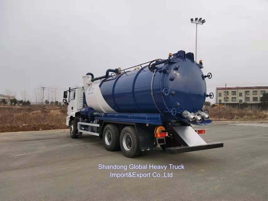 16cbm Shacman Pojazd do odsysania kału Tanker kanalizacyjny Ciężarówka kanalizacyjna Ciężarówka