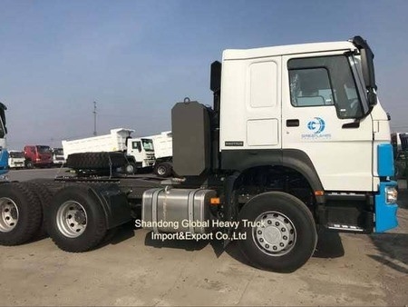 Sinotruk HOWO Nowy / używany 371HP Euro 2 6X4 Rhd Prawy napęd Pociąg ciężarowy Przyczepa głowa ciągnik