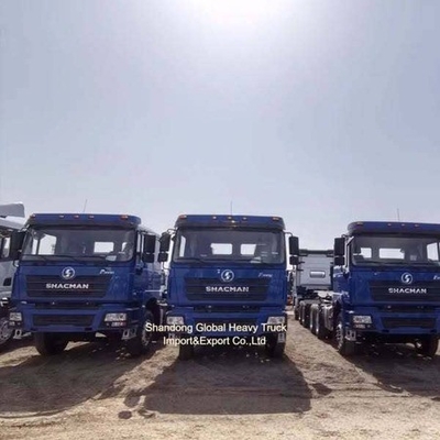 Shacman Ciężarówka 6X4 Ciężarówka 371HP Przemycacz główny Dongfeng Koła Ciężarówki