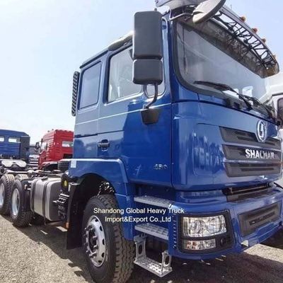 Shacman 6X4 Traktor Truck 371HP Prime Mover z oponami 12.00R20 do ciężkich ładunków