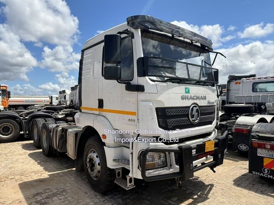 6X4 lewy napęd lub napęd prawy 380HP Shacman F3000 przyczepa ciągnika używany wózek z głowicą ciągnika