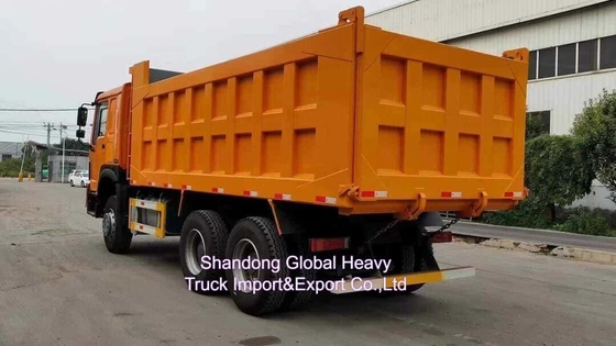 Sinotruk transport piasku z drugiej ręki ciężki zbiornik używany Hohan A7 400HP 6*4 zbiornik z wywrotem