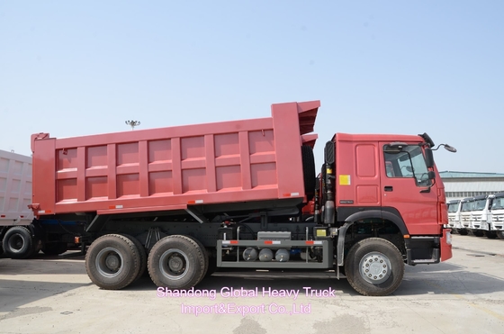 Sinotruk transport piasku z drugiej ręki ciężki zbiornik używany Hohan A7 400HP 6*4 zbiornik z wywrotem