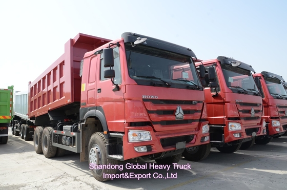 Nowy ciężko napędzany silnik napędowy 6X4 Sino HOWO Mine Sinotruk Mining Tipper Tipping Dump Truck