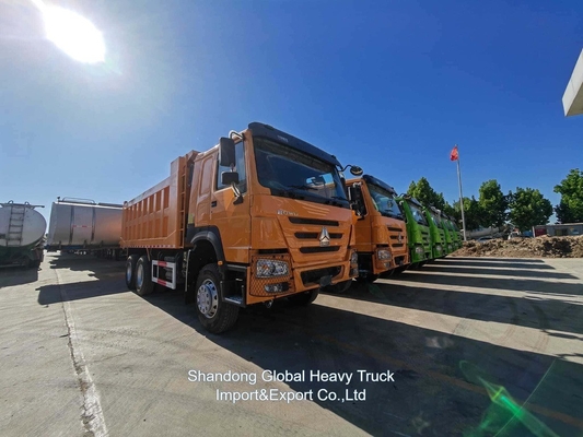 Sinotruk transport piasku z drugiej ręki ciężki zbiornik używany Hohan A7 400HP 6*4 zbiornik z wywrotem