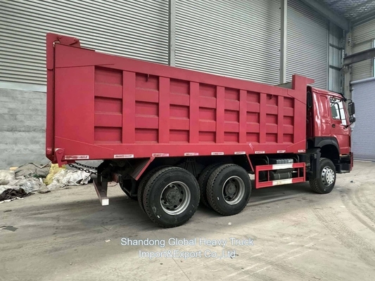 Nowy ciężko napędzany silnik napędowy 6X4 Sino HOWO Mine Sinotruk Mining Tipper Tipping Dump Truck