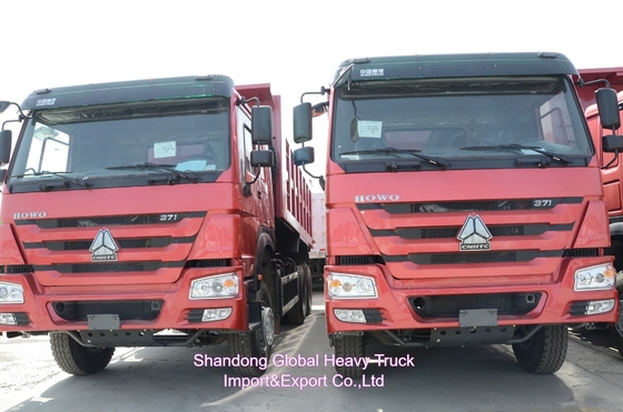 Nowy ciężko napędzany silnik napędowy 6X4 Sino HOWO Mine Sinotruk Mining Tipper Tipping Dump Truck