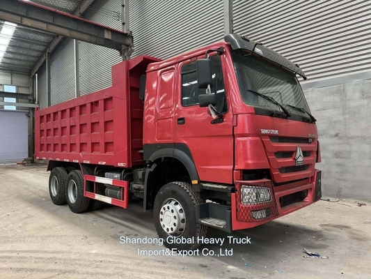 Wysokiej jakości Sinotruk HOWO używana ciężarówka LHD/Rhd Diesel 400 KM 6X4 ciężarówka
