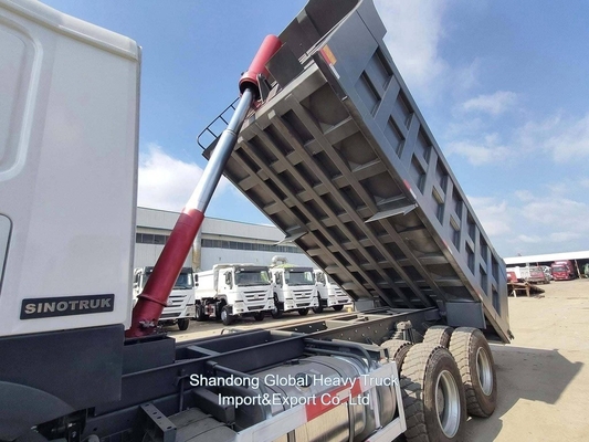 Sinotruck 6X4 HOWO 10 Koło ciężkie 18 19 20cbm 20m3 Nowe używane ciężarówki