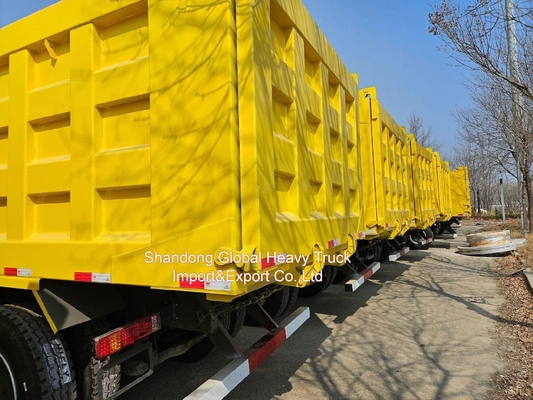 Nowy Sinotruk HOWO 30 Ton Heavy Duty Sino Cargo 20cbm 6X4 371HP 380HP 400HP Off Road Dumpper / Tipper Dump Trucks Do Transportu