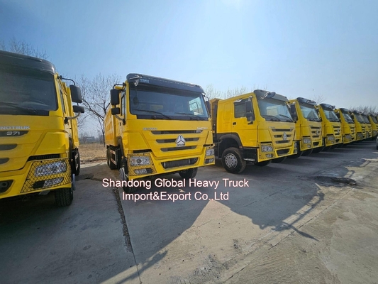 Nowy Sinotruk HOWO 30 Ton Heavy Duty Sino Cargo 20cbm 6X4 371HP 380HP 400HP Off Road Dumpper / Tipper Dump Trucks Do Transportu