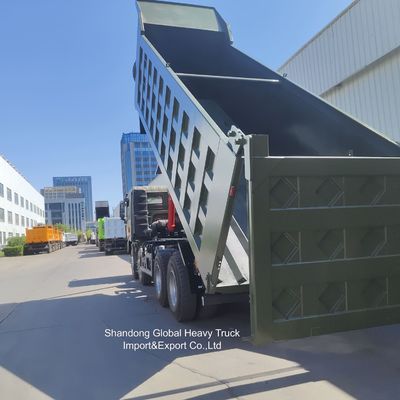 Ciężki samochód ciężarowy Shacman F3000 z silnikiem 380KM i napędem 8x4 o ładowności 50 ton