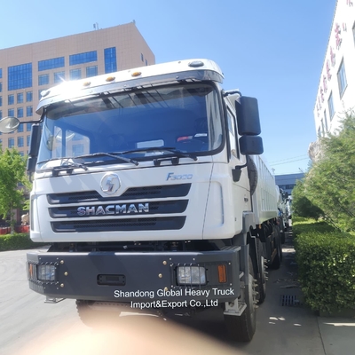 W dobrym stanie 8*4 10 Koła 380KM ręczny Diesel Tipper Mining Truck Euro3 Shacman F3000 Dump truck