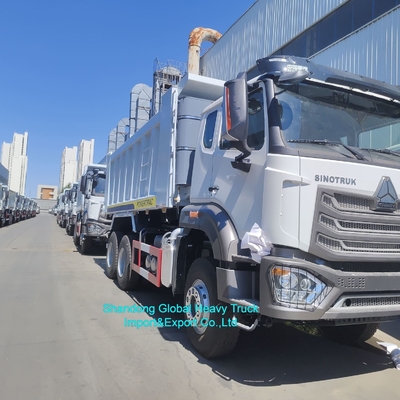 Sino Truck Prawy Napęd HOWO Nx 380 6X4 10 Kołowy 380KM 430KM Diesel Nowy Ciągnik Siodłowy Wywrotka