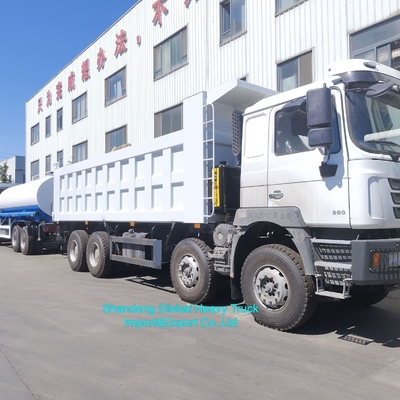 Ciężarówka wywrotka Shacman 380KM Wywrotka 6*4/8*4 Seria F3000 80 / 120 ton
