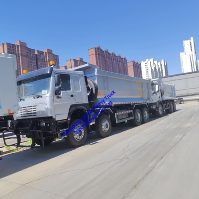 HOWO 7 8X4 371HP Tipper odnowiony Sinotruk HOWO Dump Truck 371HP 12 opon