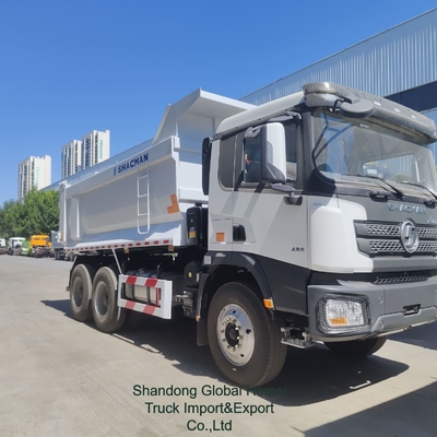 Ciężki używany wózek wywrotka Shacman X3000 F3000 do transportu w kopalniach 6X4 340 KM Wywrotka na sprzedaż