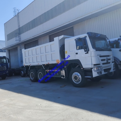 Chińska marka HOWO Sinotruk Wywrotki 6X4 10 Opon 400KM Samochód Wywrotka