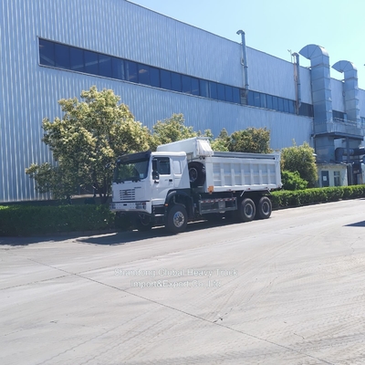 China Sinotruck HOWO 6X4 15ton 10kołowe ciężarówki z wywrotem 8X4 kołowe 371HP 375HP używane ciężarówki z odpadami