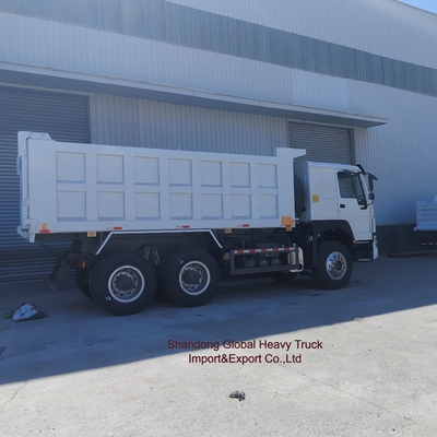 China Sinotruck HOWO 6X4 15ton 10kołowe ciężarówki z wywrotem 8X4 kołowe 371HP 375HP używane ciężarówki z odpadami