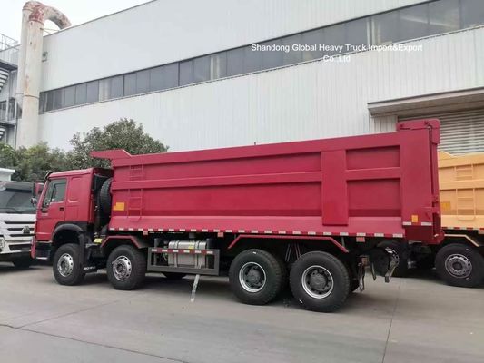 HOWO Nx 8*4 380 430KM 12 kołowy 12 oponowy 30/40/50-tonowy wywrotka Ciężarówka Używana Ciężarówka Wywrotka