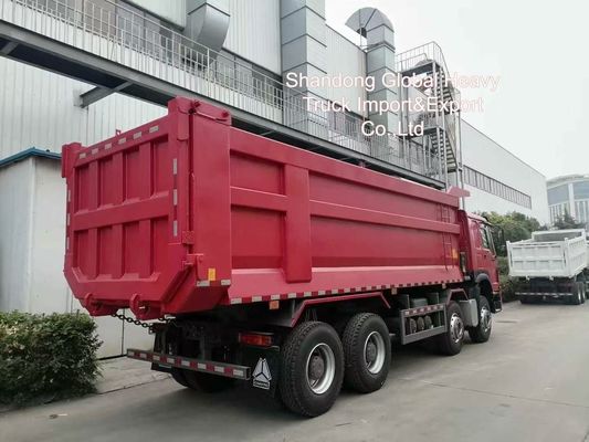 HOWO Nx 8*4 380 430KM 12 kołowy 12 oponowy 30/40/50-tonowy wywrotka Ciężarówka Używana Ciężarówka Wywrotka