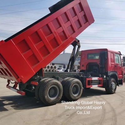 Użyte HOWO Czerwony Kolor 380hp/400hp W magazynie