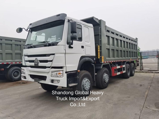 Używany globalny gorący sprzedaż HOWO 371hp 380hp dump truck 35 ton dump truck