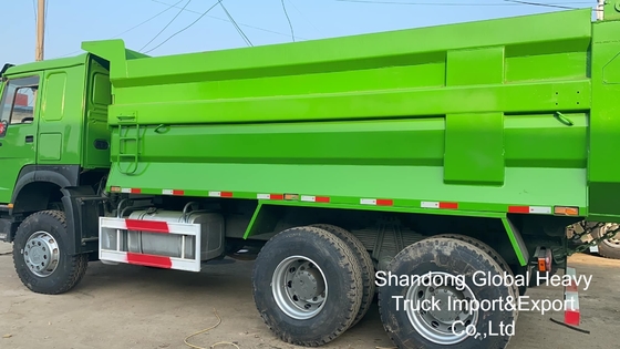 Z użyciem Sinotruk HOWO 6X4/8X4 A7/T7 10/12 Kołowiec 371hp 18-25cbm Ciężka ciężarówka