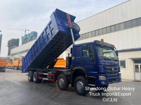 HOWO Ciężarówka 8X4 /6X4 Ciężarówka do zrzucania odpadów Ciężarówka do zrzucania odpadów Sinotruk Ciężarówka do zrzucania odpadów 12 kół 50 ton Ciężarówka używana Ciężarówka do zrzucania odpadów