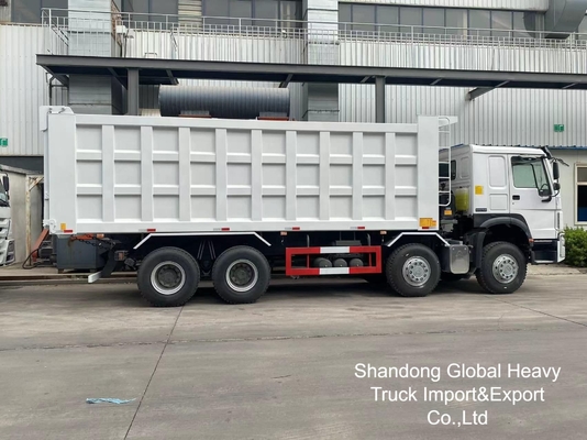 Używany globalny gorący sprzedaż HOWO 371hp 380hp dump truck 35 ton dump truck