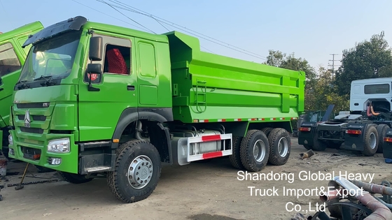 Z użyciem Sinotruk HOWO 6X4/8X4 A7/T7 10/12 Kołowiec 371hp 18-25cbm Ciężka ciężarówka