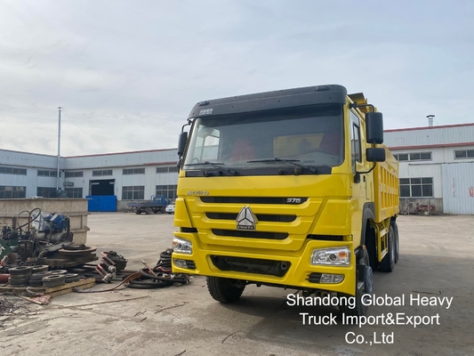 Zastosowany Sinotruk HOWO 6X4/8X4 A7/T7 10/12 Kołowiec 371hp/380hp18-25cbm Ciężka ciężarówka