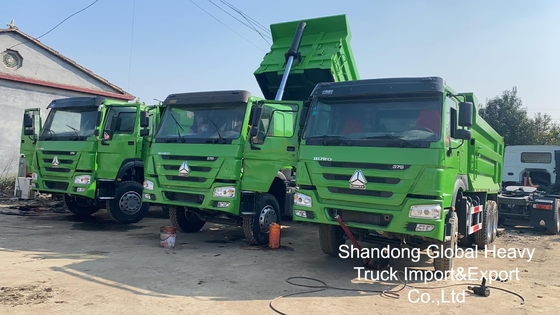 Z użyciem Sinotruk HOWO 6X4/8X4 A7/T7 10/12 Kołowiec 371hp 18-25cbm Ciężka ciężarówka