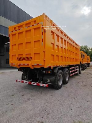 Shacman F3000 8x4 Mining Dump Truck z silnikiem o mocy 430 KM, wzmocnionym nadwoziem ładunkowym i klimatyzowaną kabiną spającą