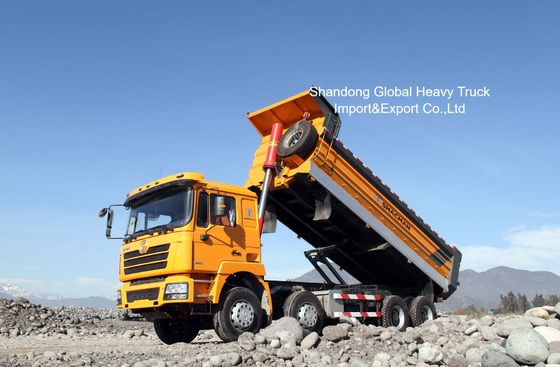 Shacman F3000 8x4 Mining Dump Truck z silnikiem o mocy 430 KM, wzmocnionym nadwoziem ładunkowym i klimatyzowaną kabiną spającą