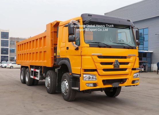 Reliable HOWO 8x4 Tipper Truck with 420hp Engine and 30-45 CBM Capacity for Heavy Transport in Tanzania