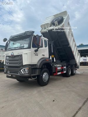 HOWO 8x4 Heavy-Duty Tipper Truck with 420hp Engine, Reinforced 8x4 Chassis, and High-Strength Steel Cargo Body for Tanzania Mining