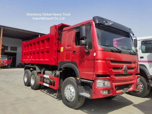 Nowy Sinotruk HOWO 30 Ton Ciężki Samochód Ciężarowy Sino Cargo 6X4 371KM 380KM 400KM Terenowy Wywrotka / Wywrotka / Samochody Wywrotki