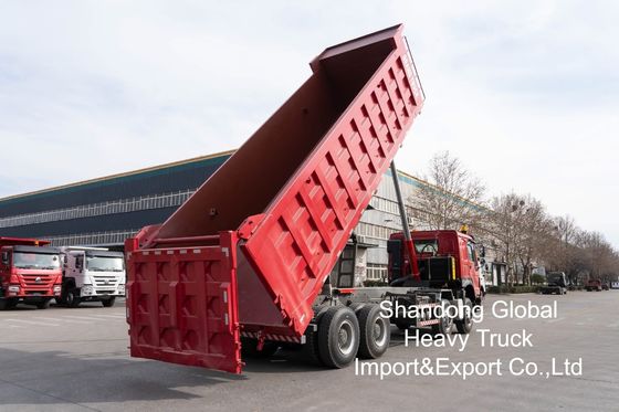 HOWO 8×4 dump truck z silnikiem o mocy 380 KM i ciężkim podwoziem do górnictwa i budownictwa