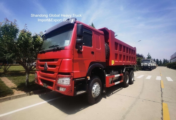 Nowy Sinotruk HOWO 30 Ton Ciężki Samochód Ciężarowy Sino Cargo 6X4 371KM 380KM 400KM Terenowy Wywrotka / Wywrotka / Samochody Wywrotki