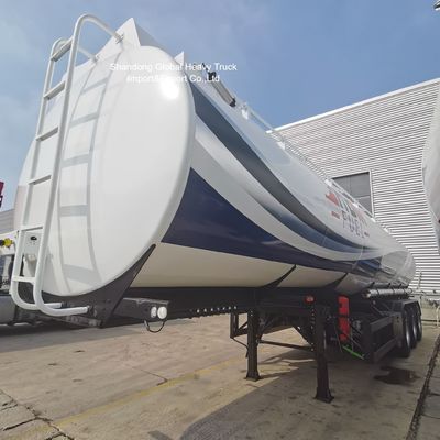 50,000 Liters Fuel Tanker Semi Trailer with 12R22.5 Tires and JOST 28T Landing Gear for Heavy-Duty Transport