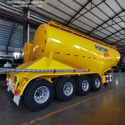 40 Tons 40 CBM Bulk Cement Tanker Semi Trailer with High-strength Q345 Carbon Steel for Efficient Powder Transport