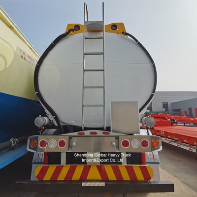 3-osiowa stalowa naczepa cysterna do oleju 45000L