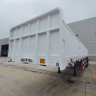 3-osiowa naczepa z burtami do transportu zwierząt i ładunków masowych