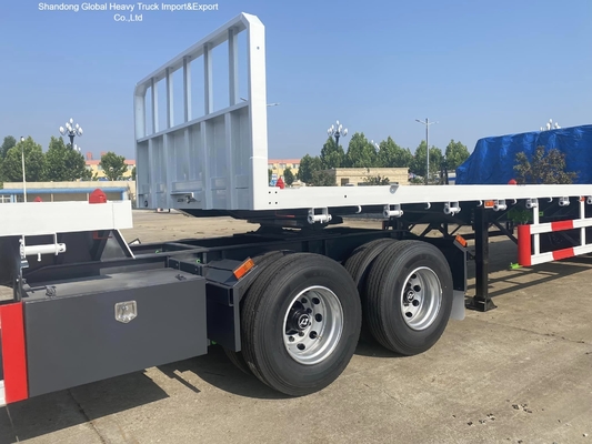 3 osi Semi przyczepy 40FT 60T ciężkie dla budownictwa