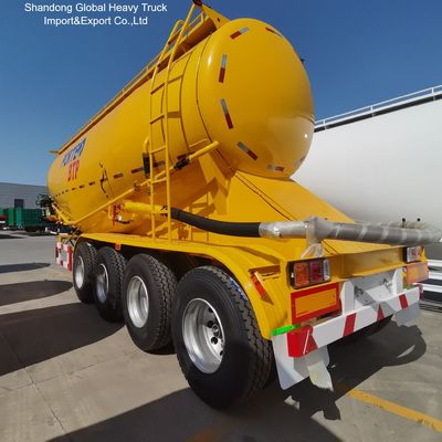 4-osiowy przyczepkowiec z cementem 40-80 t pojemność ECE CE certyfikowany