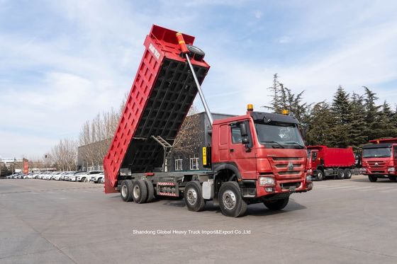 HOWO 8x4 400KM Pojemność ciężarówki 45T