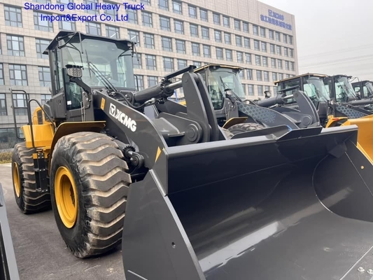 Ładowarka z przodu Hl665L Hl660L Ładowarka kołowa 5 ton z hydrauliczną mechaniczną skrzynią biegów